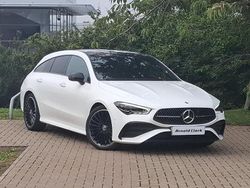 White Used 2024 Mercedes CLA220 AMG Line Premium Plus Sedan | £33,998 (A bit pricey)