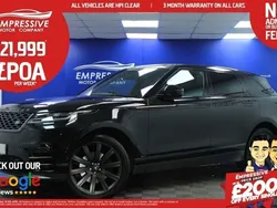 Black Used 2018 Land Rover Range Rover Velar HSE Dynamic SUV | £21,999 (Fair price)