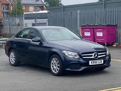 Blue Used 2018 Mercedes C200 SE Sedan | £9,999 (Super price)