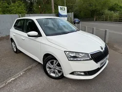 White Used 2019 Skoda Fabia SE Hatchback | £8,799 (Fair price)