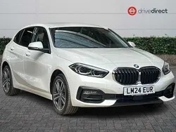 White Used 2024 BMW 118 Sport Line Hatchback | £21,649 (Fair price)