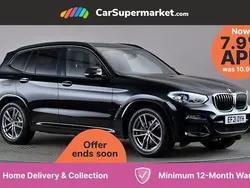 Used 2021 BMW X3 M Sport SUV | £28,976 (Good price)