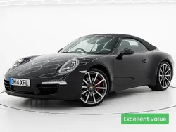 Black Used 2014 Porsche 911 Carrera 4S Cabriolet Cabriolet | £54,896