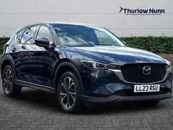 Blue Used 2023 Mazda CX-5 Exclusive-Line SUV | £20,515 (Fair price)