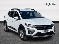 White Used 2022 Dacia Sandero Comfort Hatchback | £14,499 (A bit pricey)