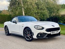 Turini white Used 2017 Abarth 124 Spider Cabriolet | £9,550 (Good price)