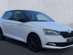 Candy white Used 2021 Skoda Fabia Colour Edition Hatchback | £11,290 (Fair price)