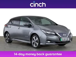 Grey Used 2019 Nissan Leaf Tekna Hatchback | £8,849 (Fair price)
