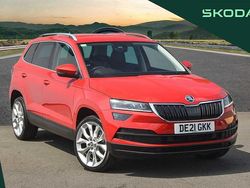 Red Used 2021 Skoda Karoq SE SUV | £14,495 (A bit pricey)