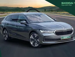 Graphite grey metallic Used 2024 Skoda Superb SE L Estate | £31,203 (Expensive)