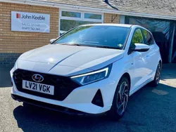 White Used 2021 Hyundai i20 Premium Hatchback | £14,500 (Fair price)