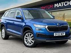 Blue Used 2022 Skoda Kodiaq SE SUV | £21,690 (Fair price)