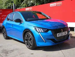 Blue Used 2022 Peugeot 208 Premium Hatchback | £16,450 (Fair price)