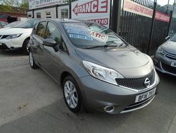 Metalic Used 2016 Nissan Note Acenta Premium MPV | £8,995 (Expensive)