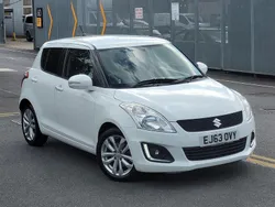 White Used 2013 Suzuki Swift SZ4 Hatchback | £5,299 (Fair price)