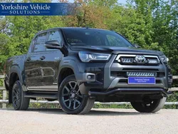Black Used 2021 Toyota HiLux Pickup | £31,489 (A bit pricey)