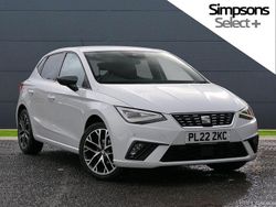 White Used 2022 Seat Ibiza XCELLENCE Lux Hatchback | £12,895 (Fair price)