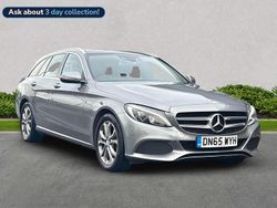 Silver Used 2015 Mercedes C200 Premium Estate | £12,803 (Fair price)