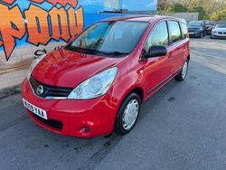 Red Used 2009 Nissan Note Visia MPV | £3,495 (A bit pricey)