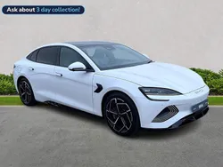 White New 2025 BYD Seal Sedan | £36,800 (Fair price)