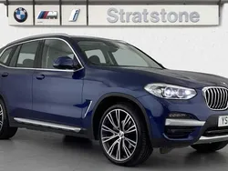 Blue Used 2021 BMW X3 xLine SUV | £27,990 (Super price)