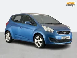 Blue Used 2013 Kia Venga 2 Hatchback | £5,495 (Fair price)