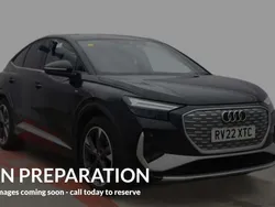 Used 2023 Audi Q4 Sportback e-tron S-Line SUV | £24,620