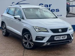 White Used 2017 Seat Ateca Ecomotive SUV | £9,995 (A bit pricey)
