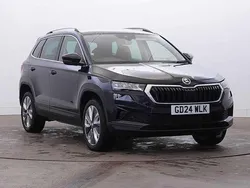 Black magic pearl effect Used 2024 Skoda Karoq SE L SUV | £19,983 (Good price)