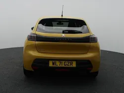Yellow Used 2021 Peugeot 208 Allure Premium Hatchback | £13,499 (Fair price)