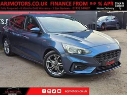 Blue Used 2022 Ford Focus ST-Line Hatchback | £14,995 (Good price)