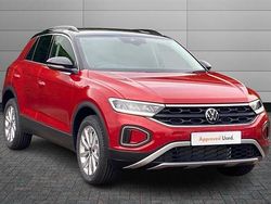 Kings red with black roof Used 2025 VW T-Roc Match SUV | £23,995 (A bit pricey)