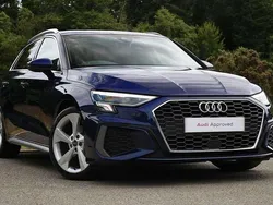 Blue Used 2023 Audi A3 S-Line Hatchback | £26,495 (A bit pricey)