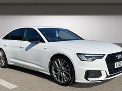 Ibis white Used 2020 Audi A6 Black Edition Sedan | £22,359 (Fair price)