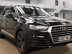 Black Used 2017 Audi Q7 S-Line SUV | £18,995 (Fair price)