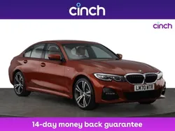 Orange Used 2020 BMW 330e M Sport Sedan | £17,899 (Fair price)