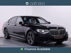 Black Used 2021 BMW 730 M Sport Sedan | £28,622 (Fair price)