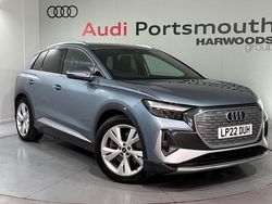 Blue Used 2022 Audi Q4 e-tron S-Line SUV | £28,490 (Good price)