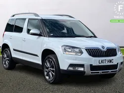 White Used 2017 Skoda Yeti Outdoor SE Drive SUV | £16,299 (A bit pricey)