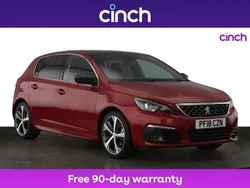 Red Used 2018 Peugeot 308 GT-line Hatchback | £8,849 (Fair price)