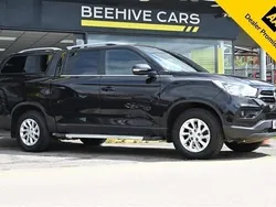Black Used 2022 Ssangyong Musso Pickup | £22,500 (A bit pricey)