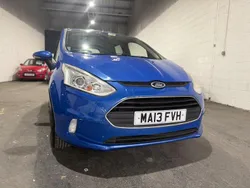 Blue Used 2013 Ford B-MAX Zetec MPV | £4,250 (Fair price)