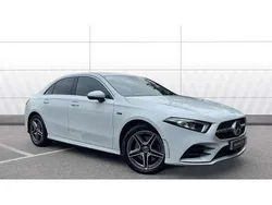 White Used 2020 Mercedes A250 AMG line Sedan | £18,872 (Good price)
