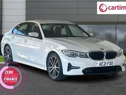 White Used 2021 BMW 330 Sport Line Sedan | £24,666 (Expensive)