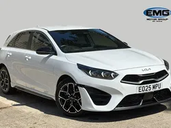 Fusion white Used 2025 Kia Ceed GT GT-Line Hatchback | £22,695 (Fair price)