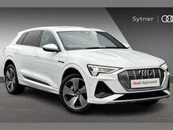 White Used 2020 Audi e-tron S-Line SUV | £21,000 (Good price)