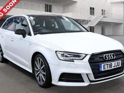 White Used 2018 Audi A3 Black Edition Hatchback | £18,000 (Super price)