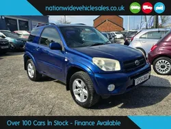 Blue Used 2004 Toyota RAV4 SUV | £3,947 (Fair price)