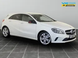 White Used 2017 Mercedes A180 Executive Hatchback | £7,495 (Good price)