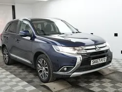 Blue Used 2017 Mitsubishi Outlander SUV | £10,495 (Good price)
